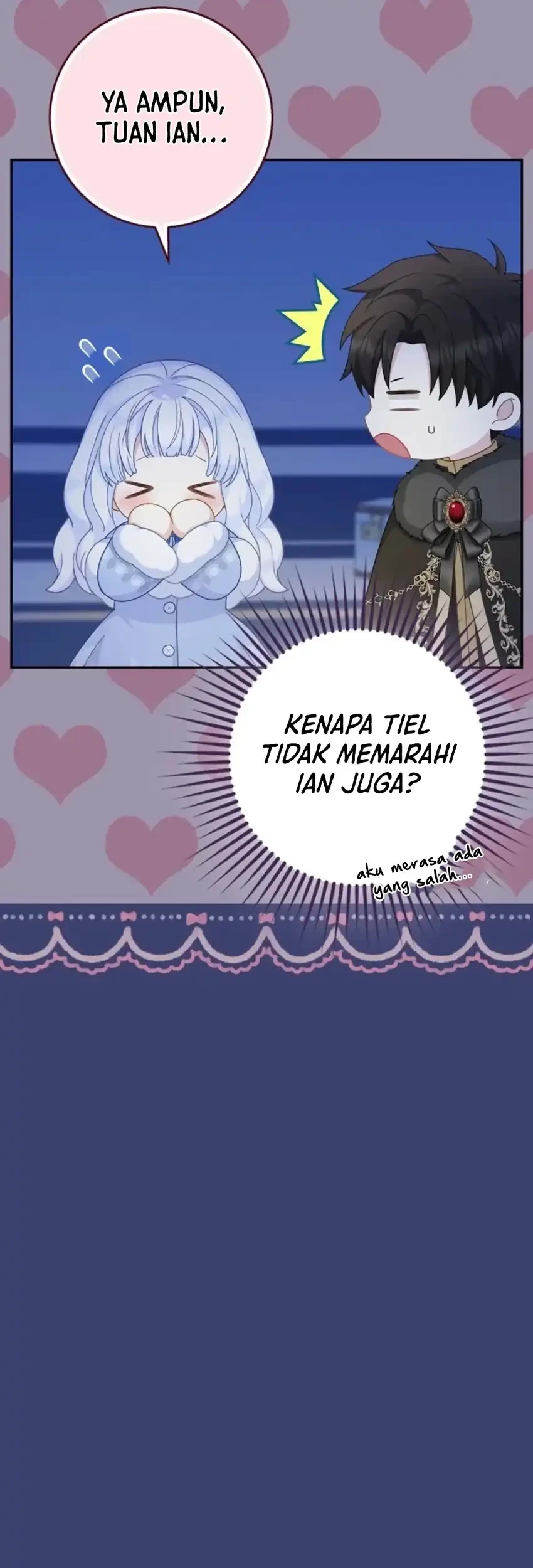 The Snow Leopard Baby of the Black Leopard Family Chapter 55 Gambar 58