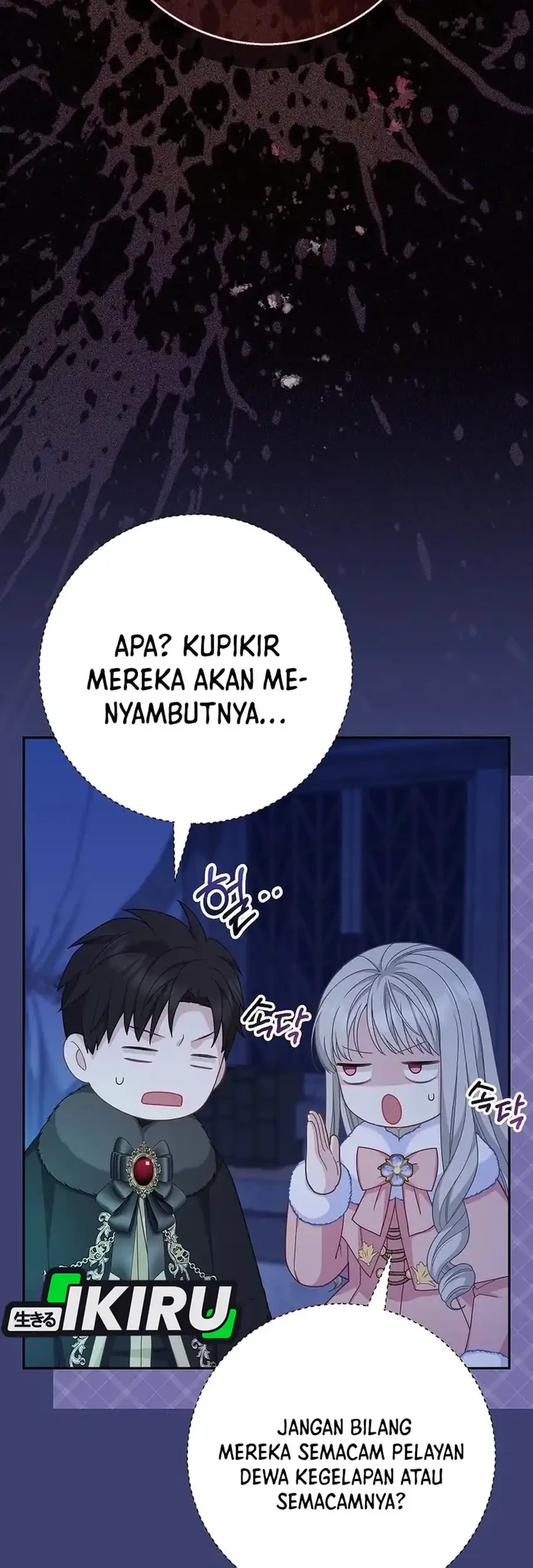 The Snow Leopard Baby of the Black Leopard Family Chapter 56 Gambar 31