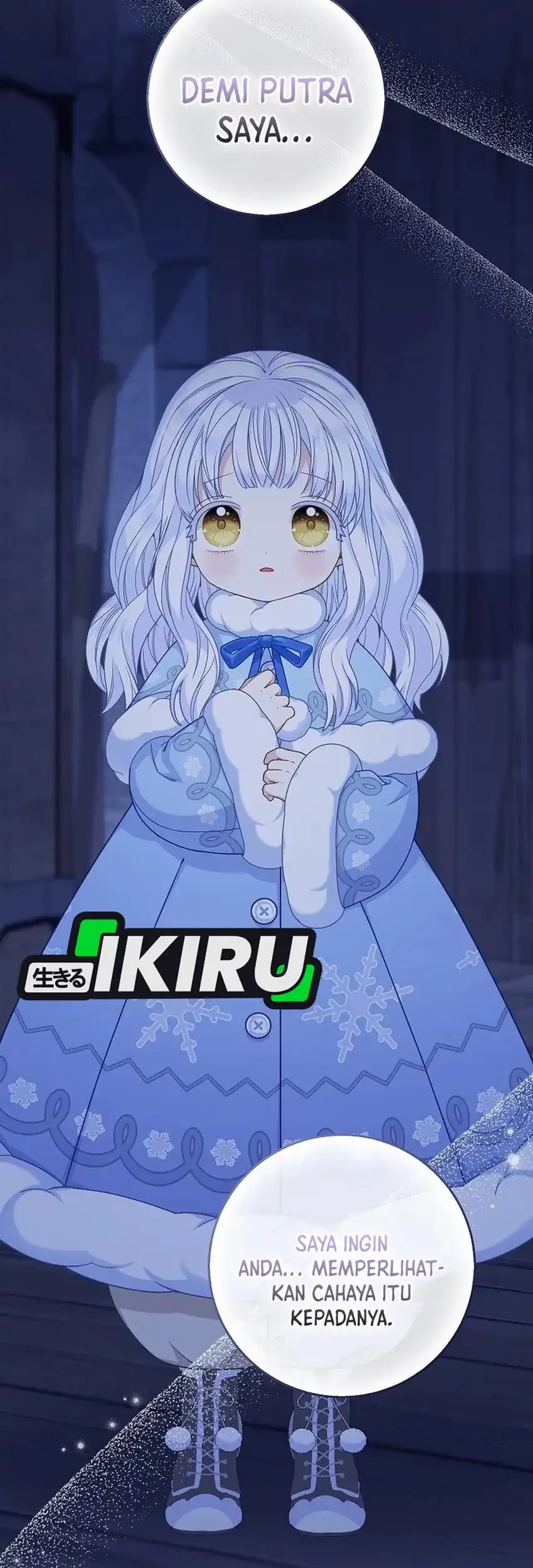 The Snow Leopard Baby of the Black Leopard Family Chapter 56 Gambar 61