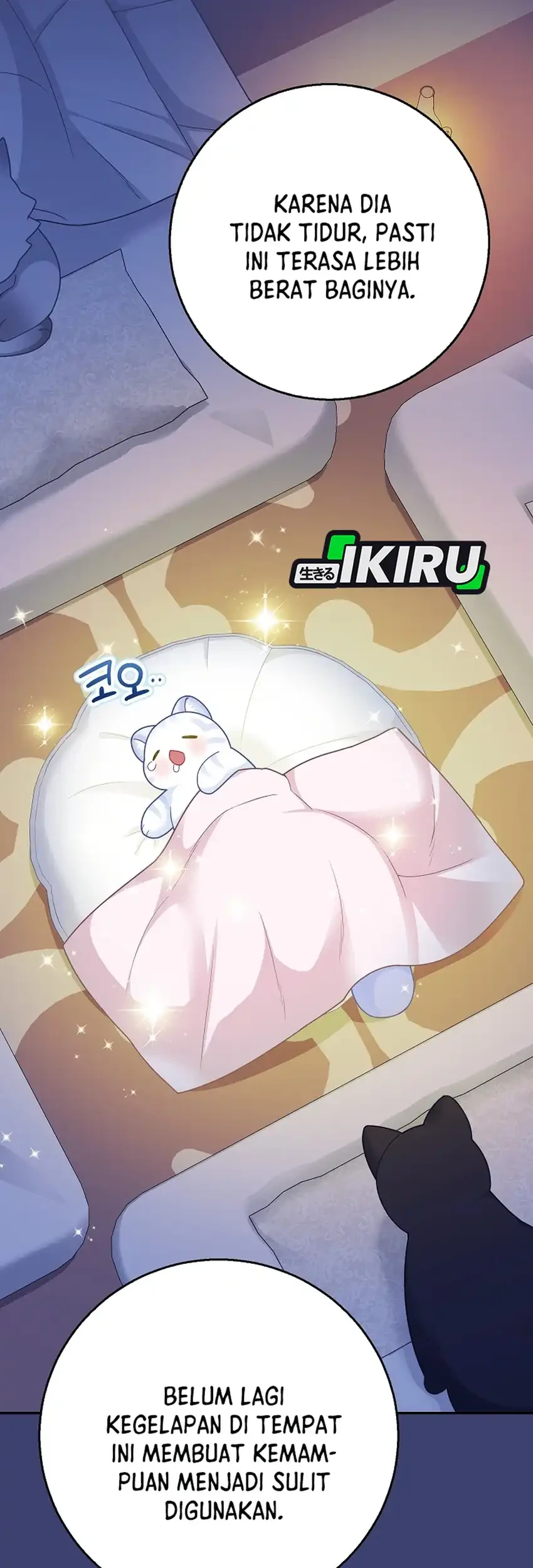 The Snow Leopard Baby of the Black Leopard Family Chapter 57 Gambar 25