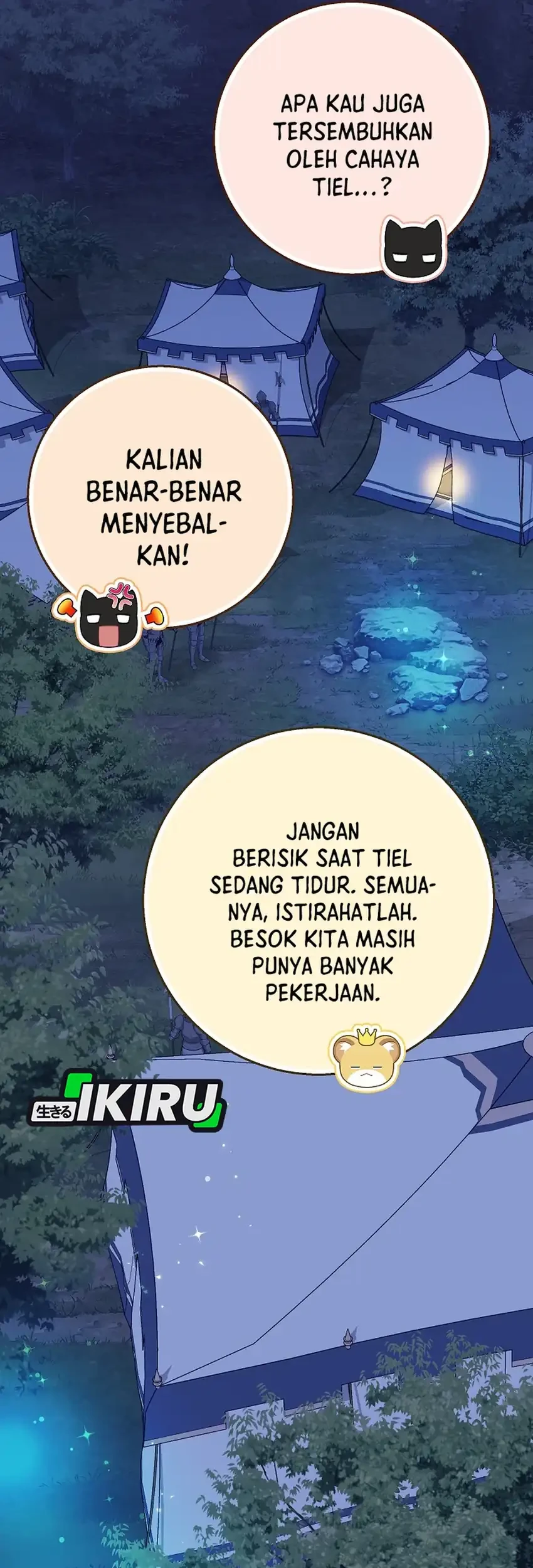 The Snow Leopard Baby of the Black Leopard Family Chapter 57 Gambar 30