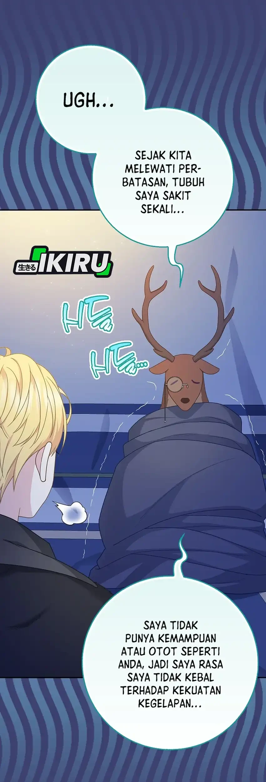 The Snow Leopard Baby of the Black Leopard Family Chapter 57 Gambar 34