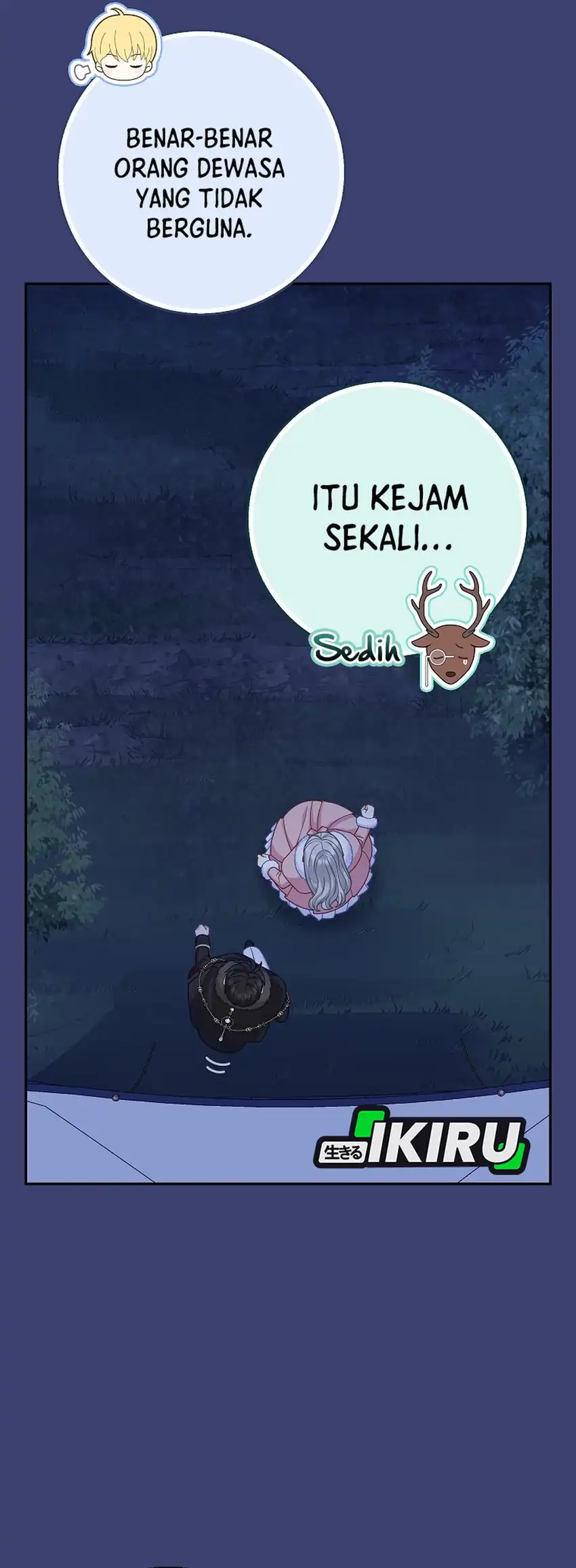 The Snow Leopard Baby of the Black Leopard Family Chapter 57 Gambar 36