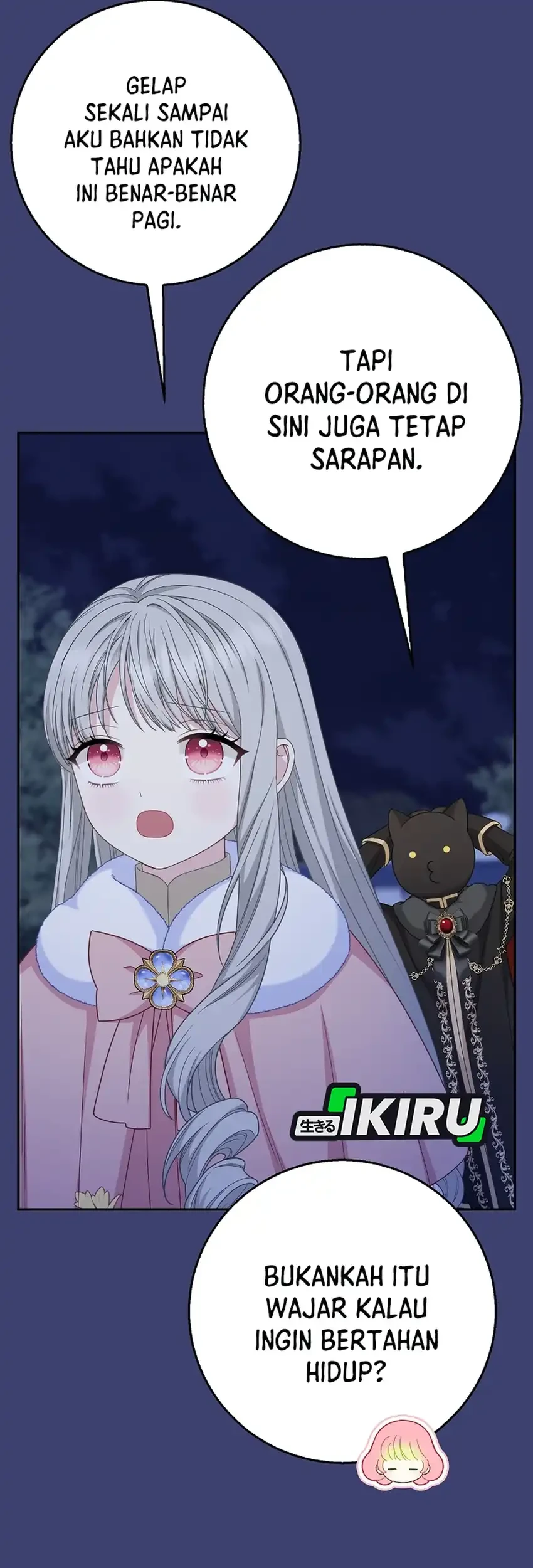 The Snow Leopard Baby of the Black Leopard Family Chapter 57 Gambar 37