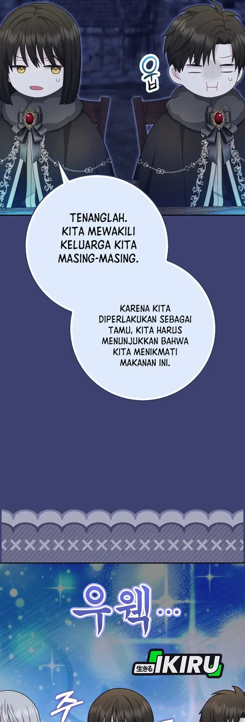 The Snow Leopard Baby of the Black Leopard Family Chapter 57 Gambar 43