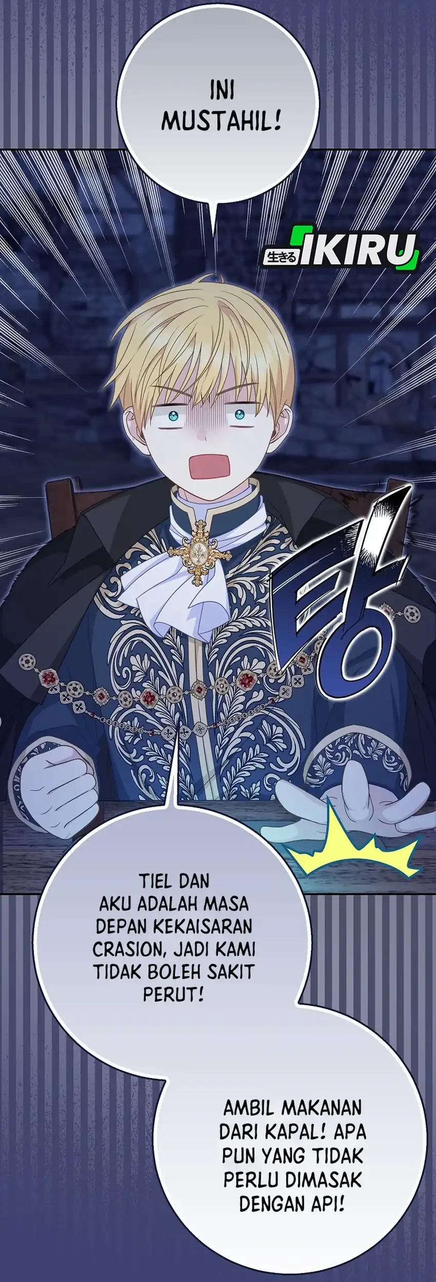 The Snow Leopard Baby of the Black Leopard Family Chapter 57 Gambar 46