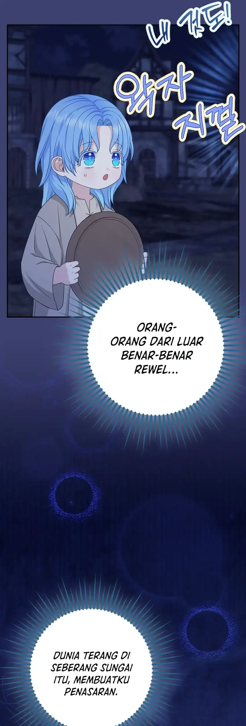 The Snow Leopard Baby of the Black Leopard Family Chapter 57 Gambar 48