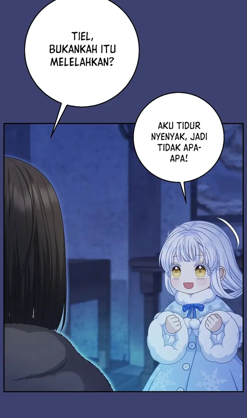 The Snow Leopard Baby of the Black Leopard Family Chapter 57 Gambar 57