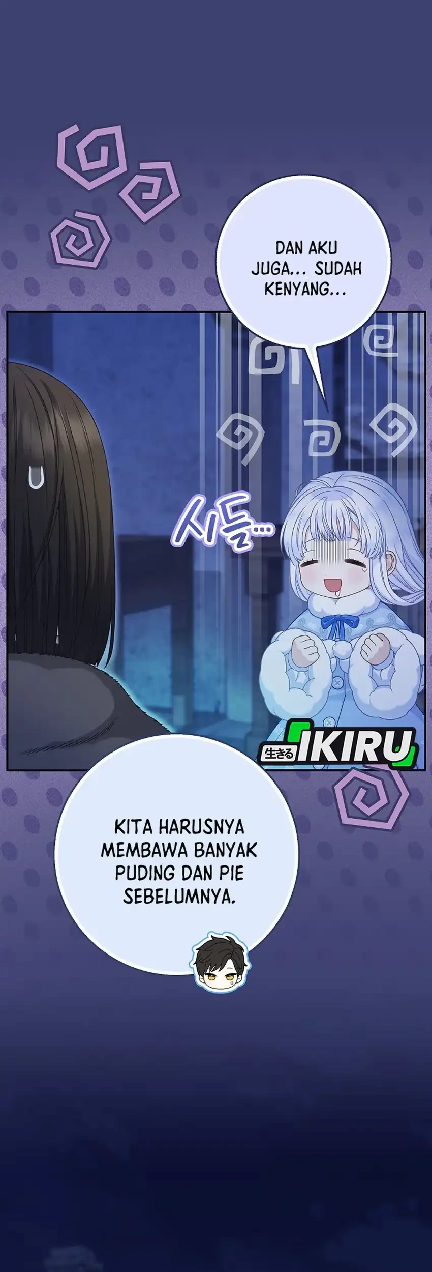 The Snow Leopard Baby of the Black Leopard Family Chapter 57 Gambar 58