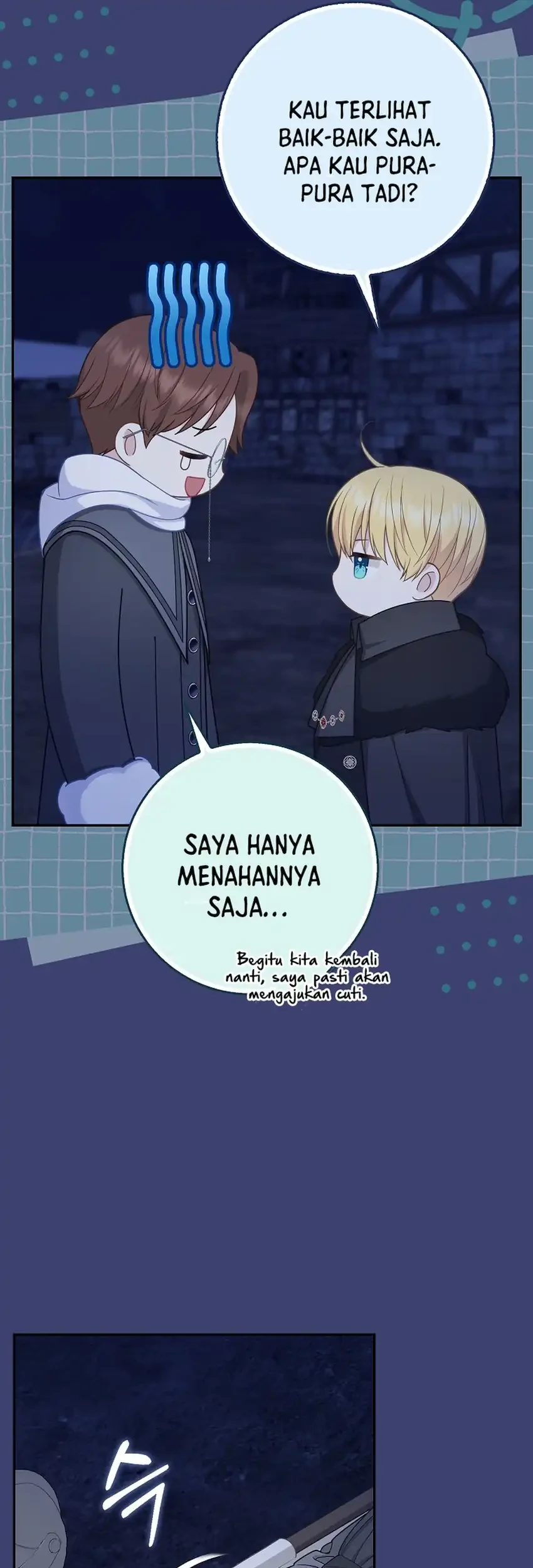 The Snow Leopard Baby of the Black Leopard Family Chapter 57 Gambar 64