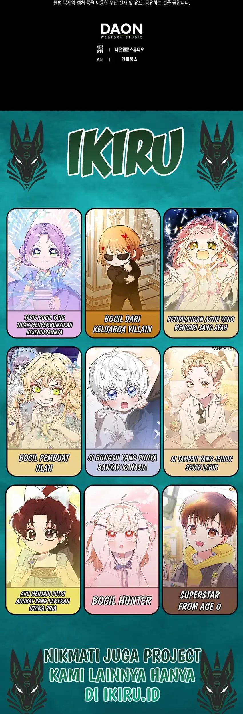 The Snow Leopard Baby of the Black Leopard Family Chapter 57 Gambar 85