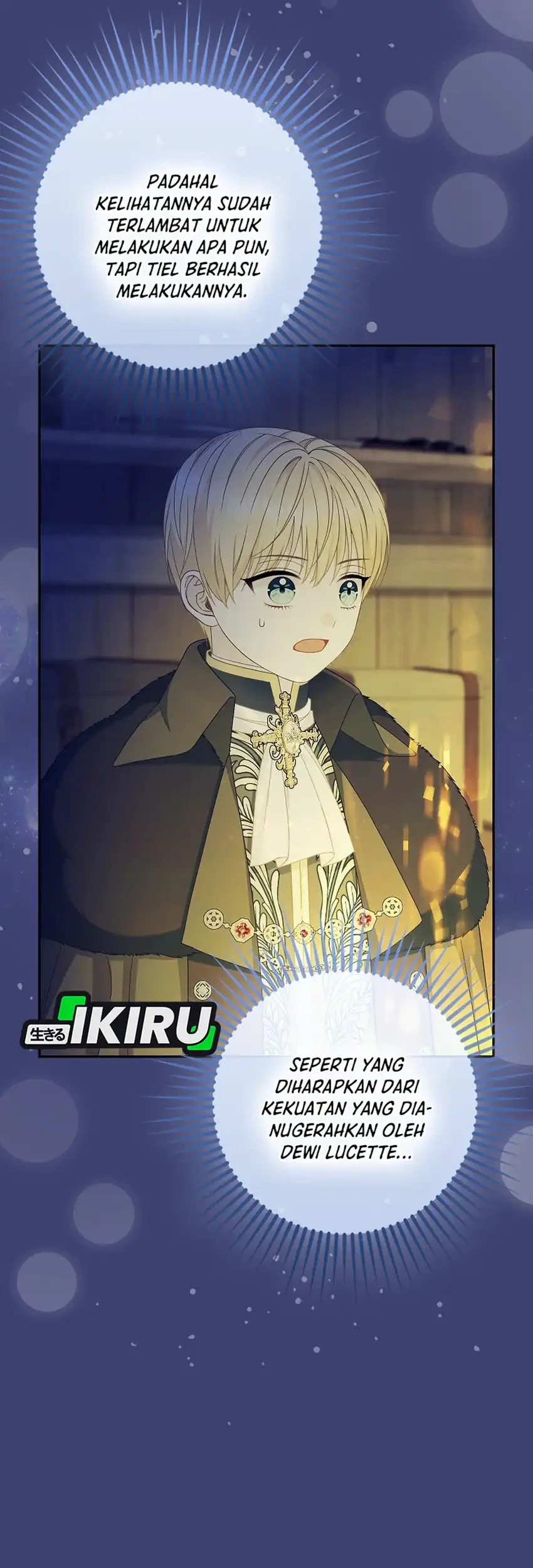 The Snow Leopard Baby of the Black Leopard Family Chapter 57 Gambar 16