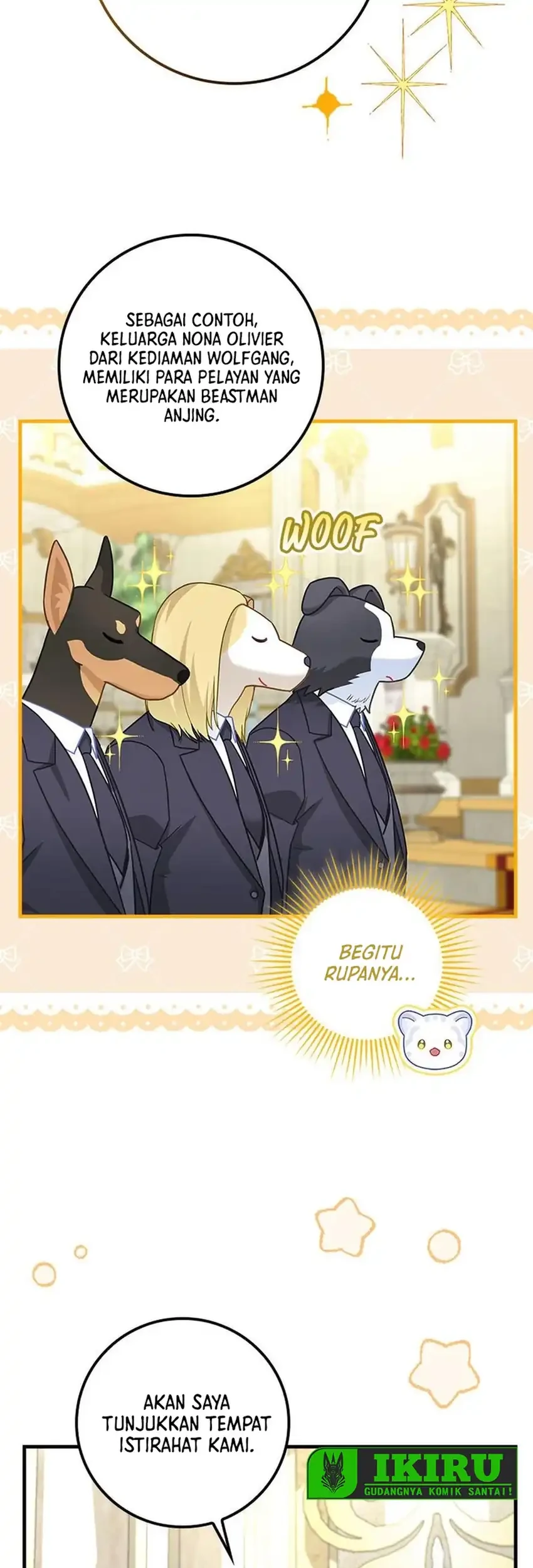 The Snow Leopard Baby of the Black Leopard Family Chapter 58.1 Gambar 7