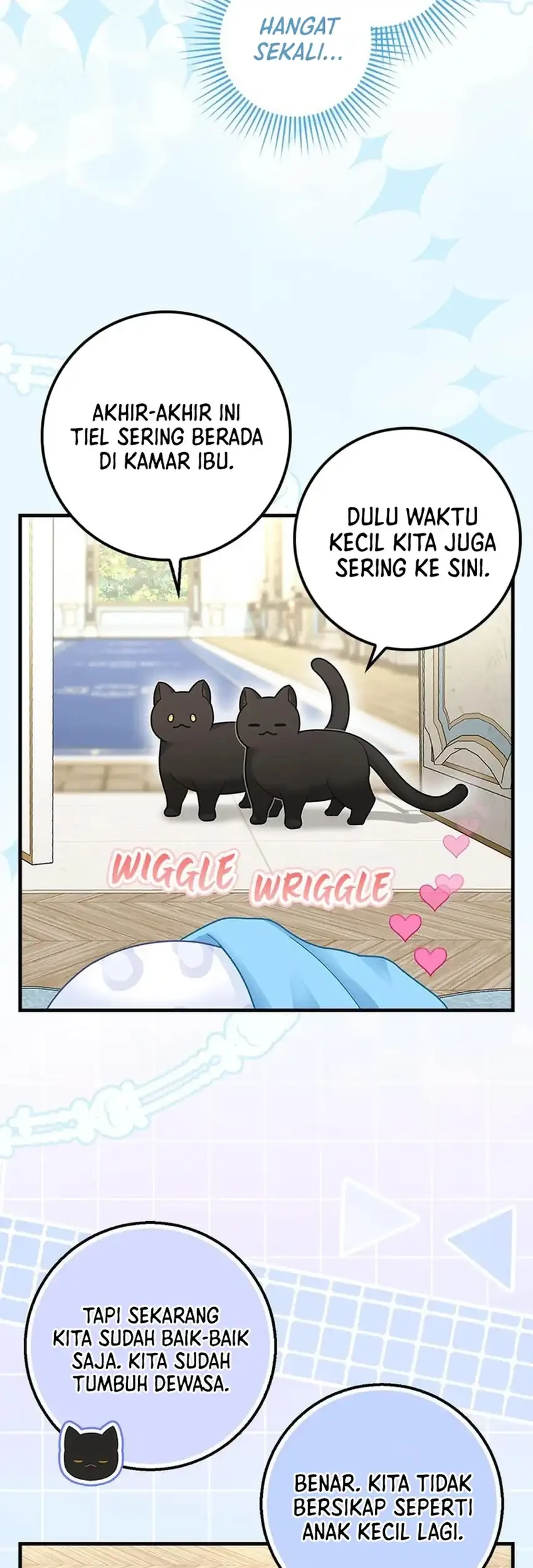 The Snow Leopard Baby of the Black Leopard Family Chapter 58.2 Gambar 3