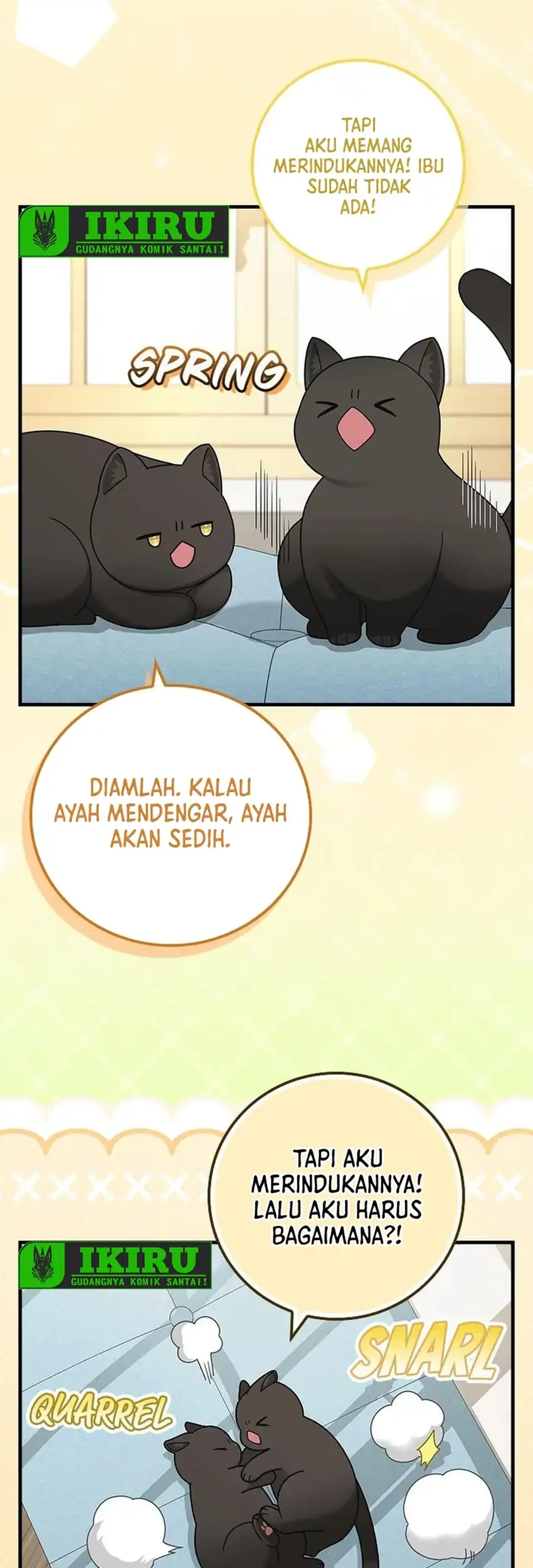 The Snow Leopard Baby of the Black Leopard Family Chapter 58.2 Gambar 7