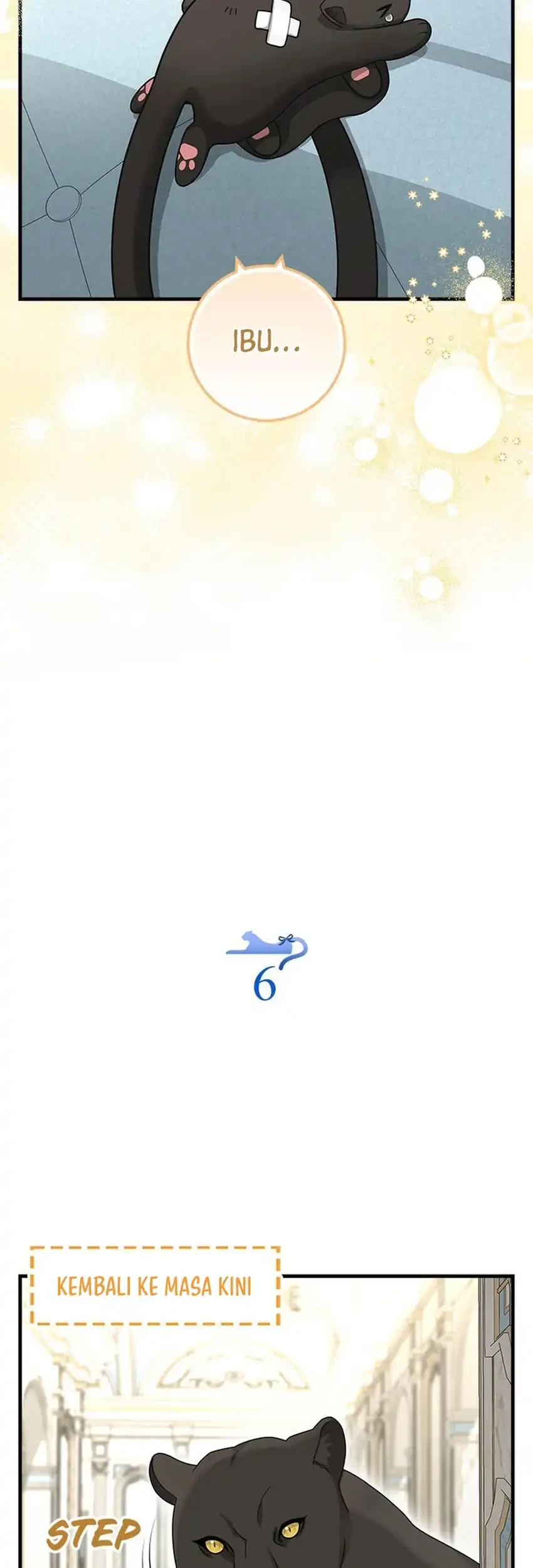 The Snow Leopard Baby of the Black Leopard Family Chapter 58.2 Gambar 9