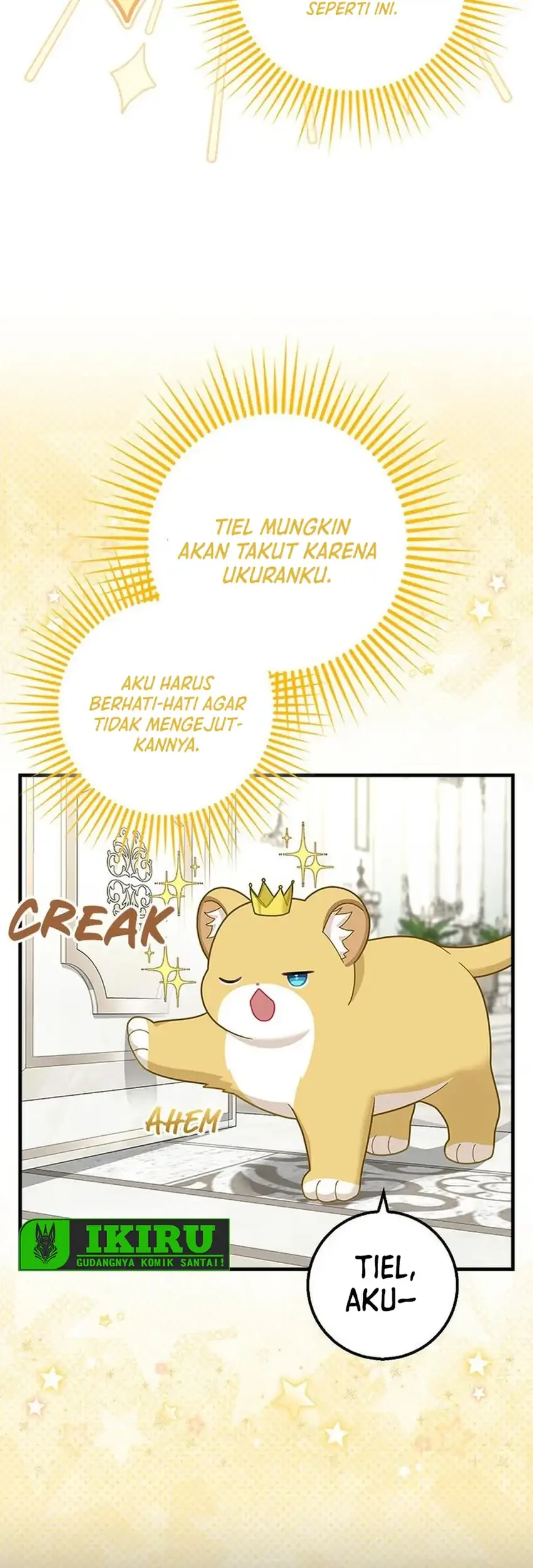 The Snow Leopard Baby of the Black Leopard Family Chapter 58.3 Gambar 3