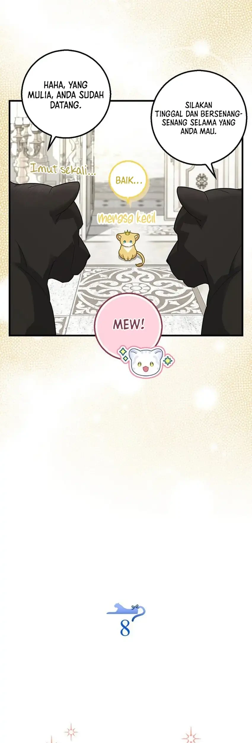 The Snow Leopard Baby of the Black Leopard Family Chapter 58.3 Gambar 5