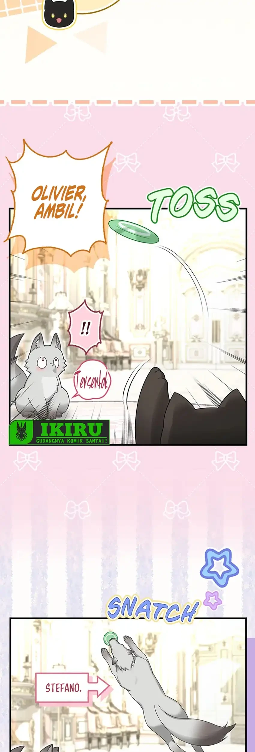 The Snow Leopard Baby of the Black Leopard Family Chapter 58.4 Gambar 9