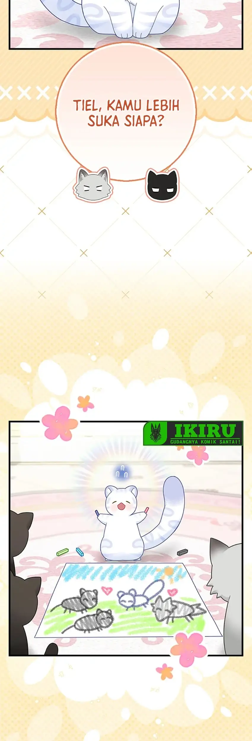 The Snow Leopard Baby of the Black Leopard Family Chapter 58.4 Gambar 13