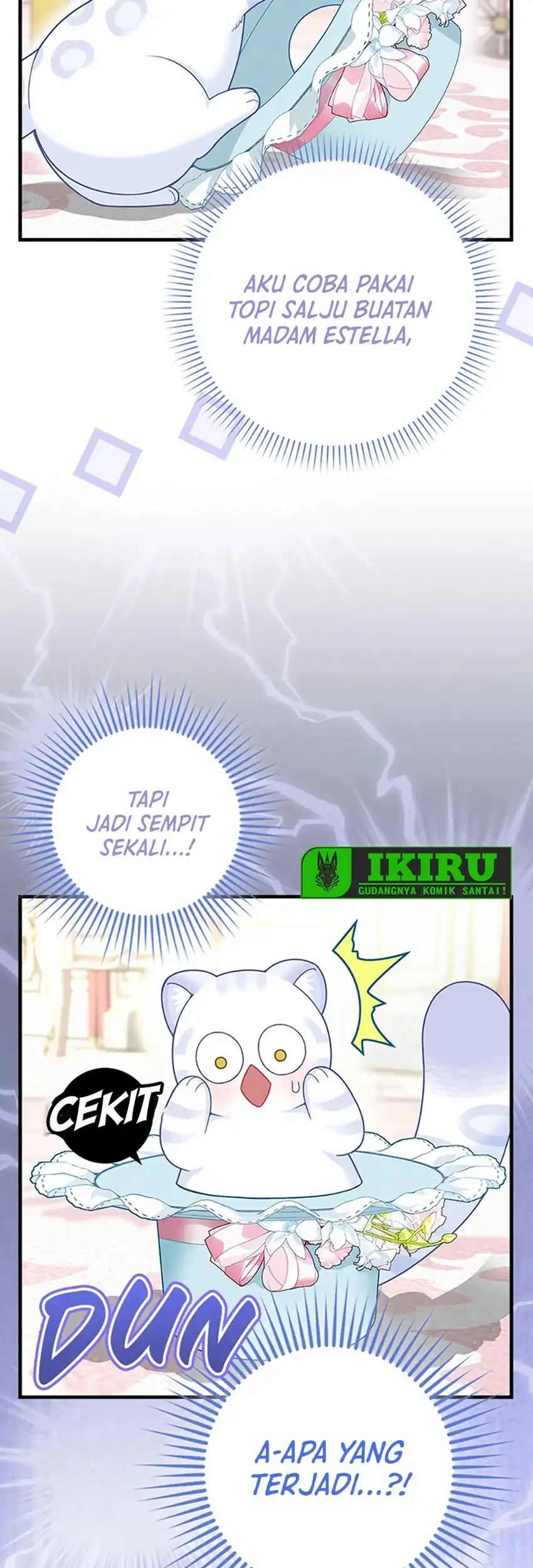 The Snow Leopard Baby of the Black Leopard Family Chapter 58.5 Gambar 3