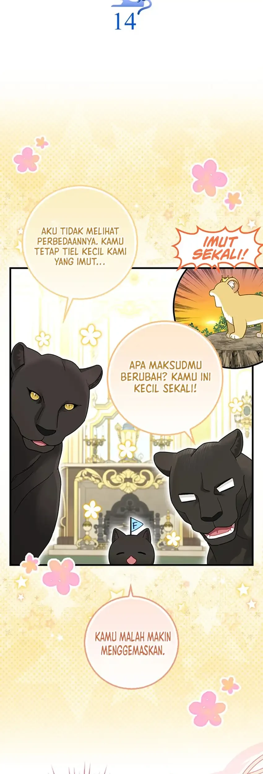 The Snow Leopard Baby of the Black Leopard Family Chapter 58.5 Gambar 7