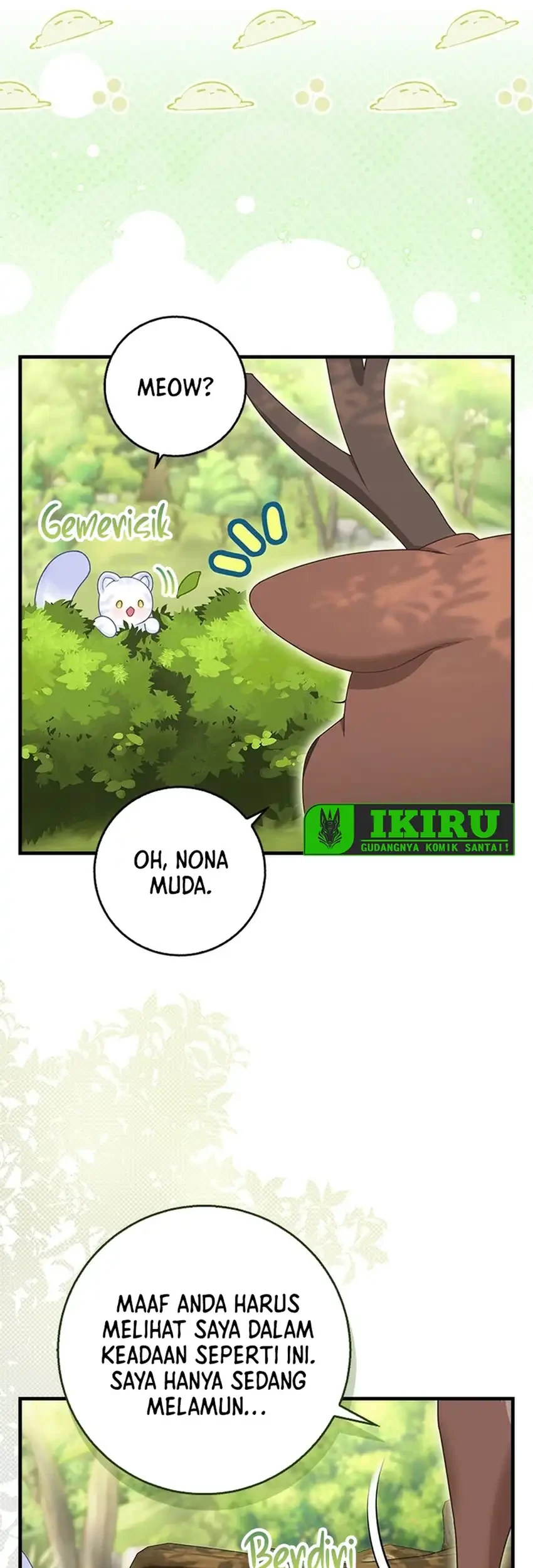 The Snow Leopard Baby of the Black Leopard Family Chapter 58.6 Gambar 3