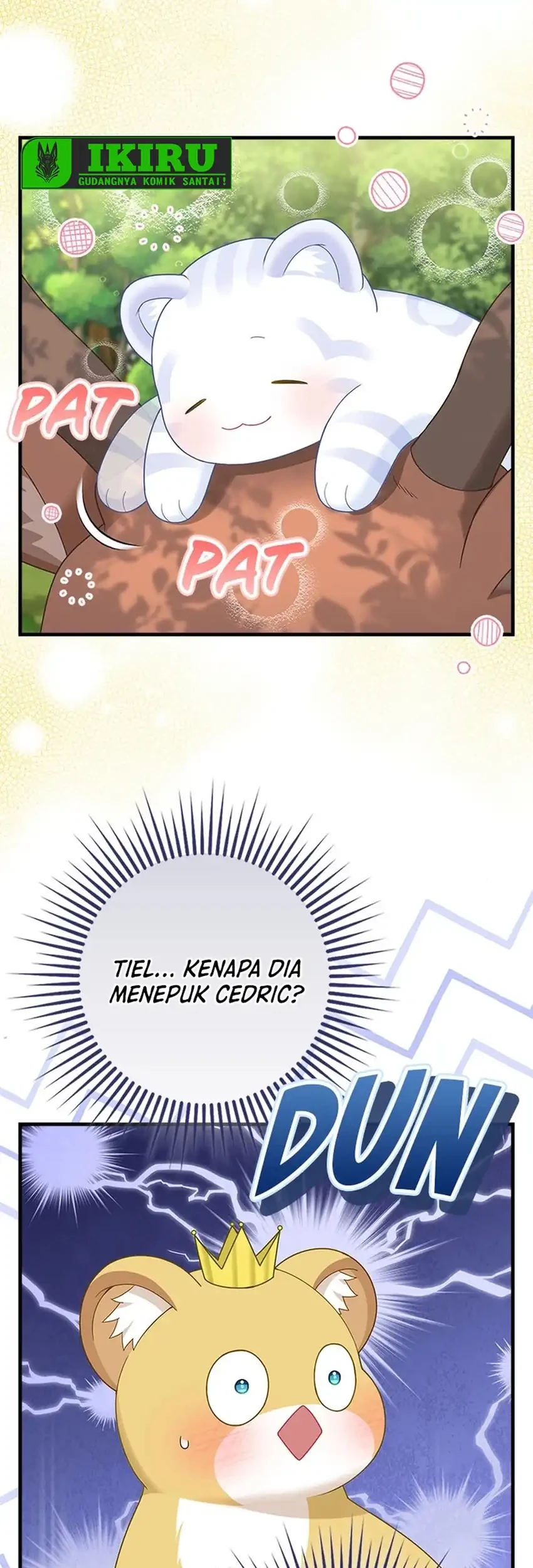 The Snow Leopard Baby of the Black Leopard Family Chapter 58.6 Gambar 13