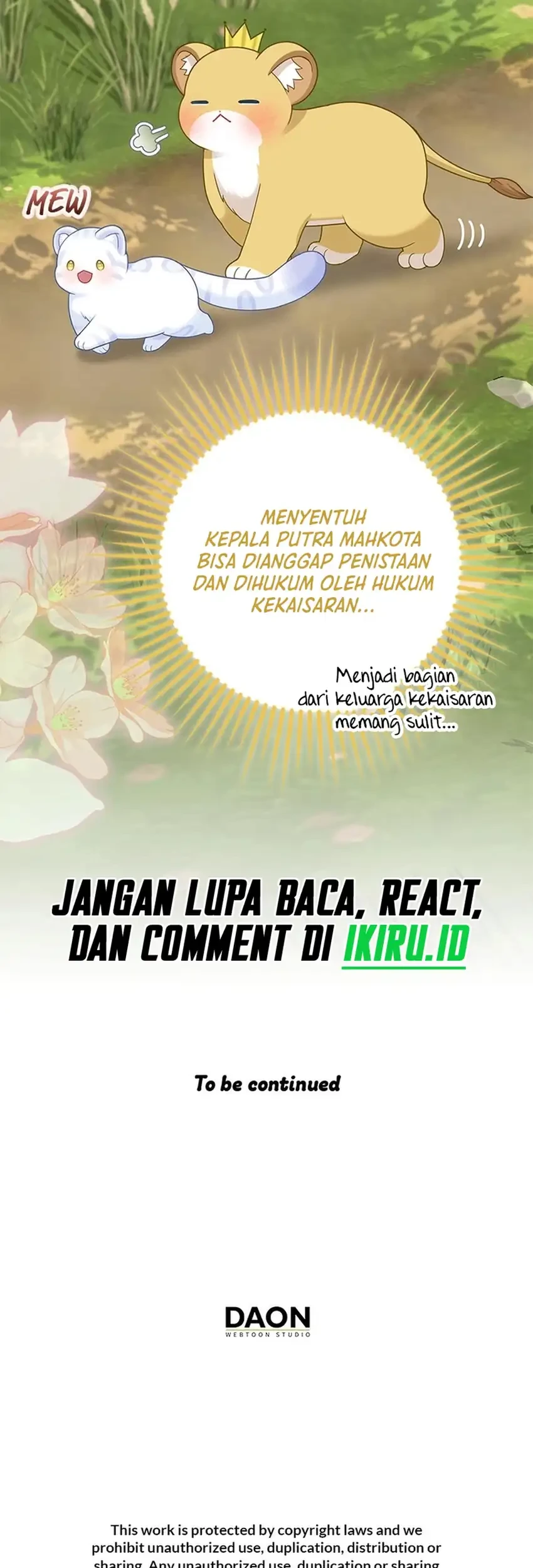 The Snow Leopard Baby of the Black Leopard Family Chapter 58.6 Gambar 15