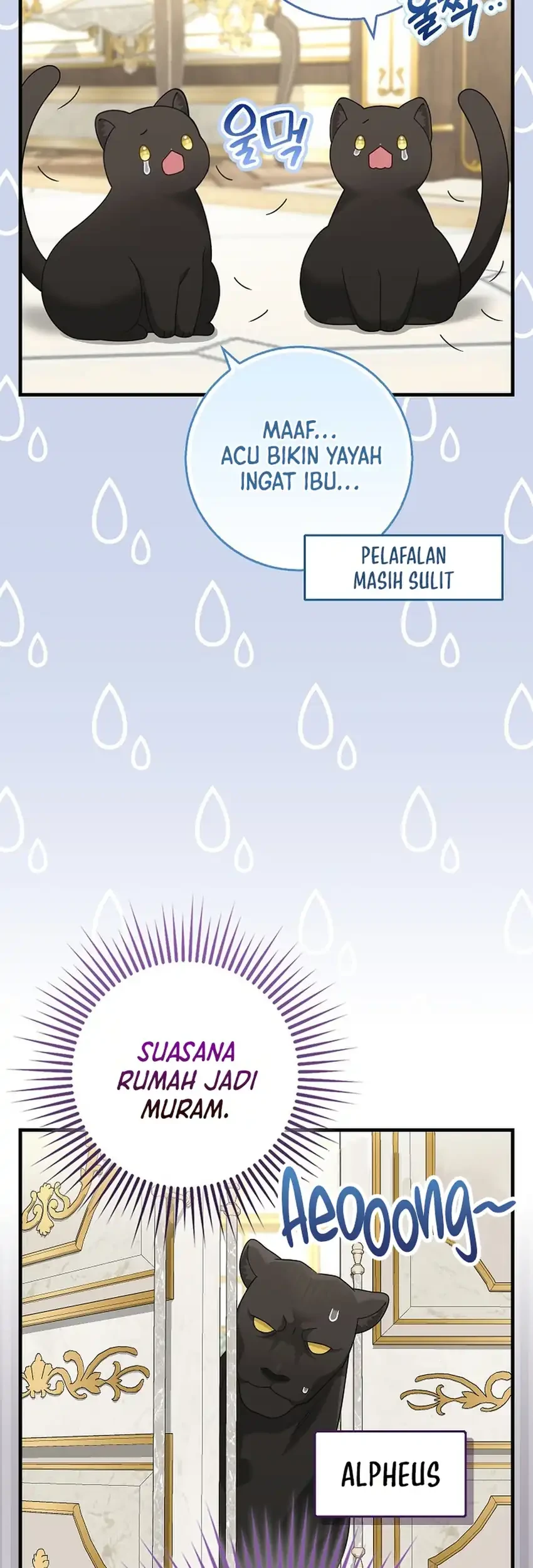 The Snow Leopard Baby of the Black Leopard Family Chapter 58.7 Gambar 5