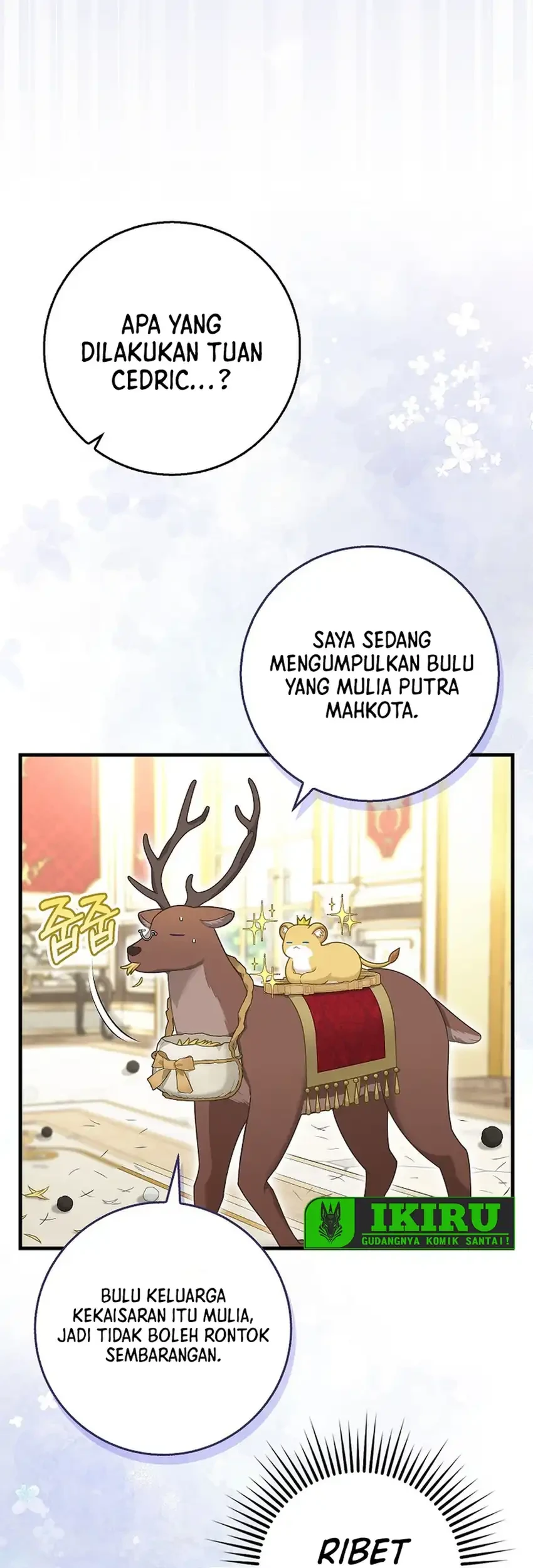 The Snow Leopard Baby of the Black Leopard Family Chapter 58.7 Gambar 9