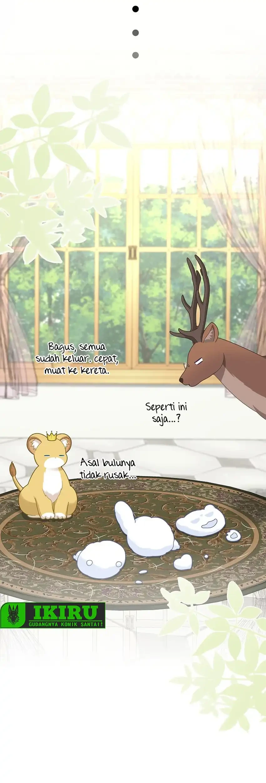 The Snow Leopard Baby of the Black Leopard Family Chapter 58.7 Gambar 17