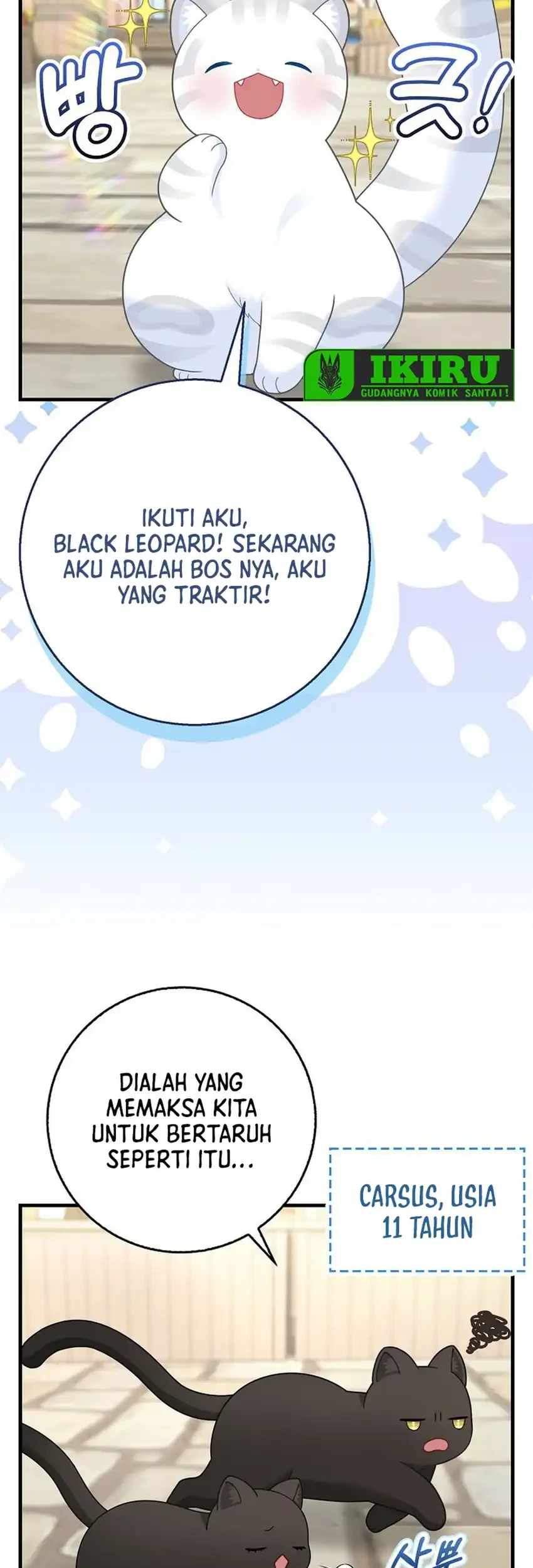 The Snow Leopard Baby of the Black Leopard Family Chapter 58.8 Gambar 3