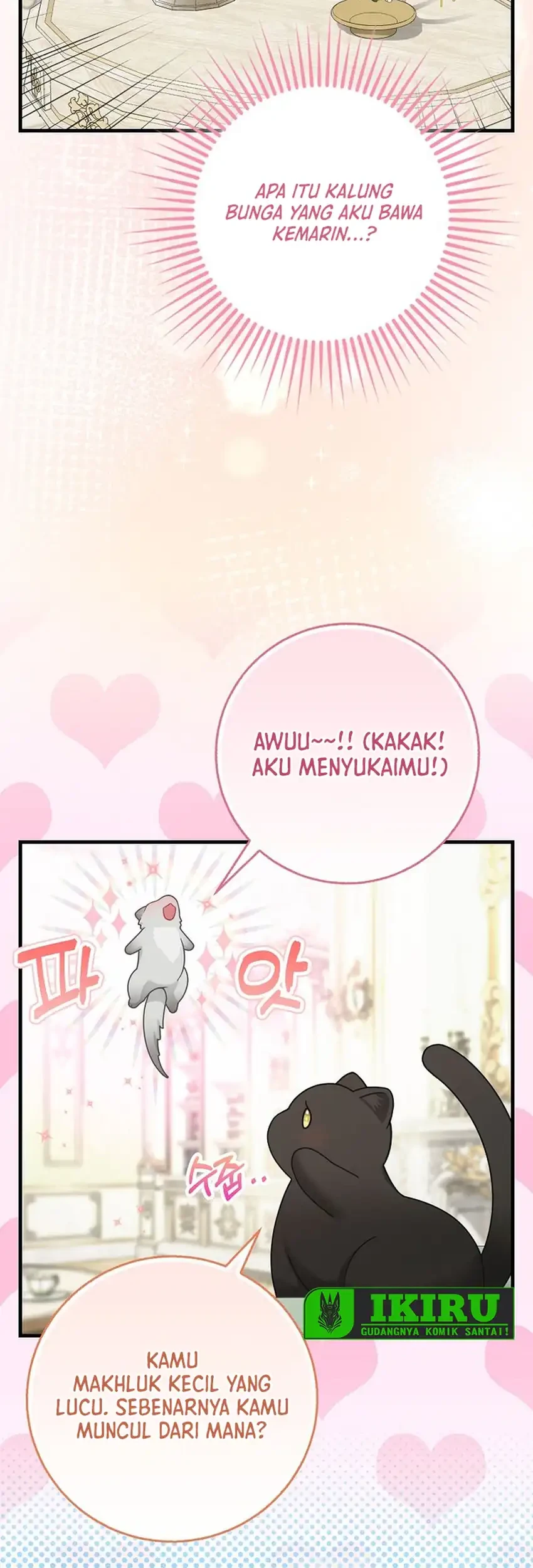 The Snow Leopard Baby of the Black Leopard Family Chapter 58.8 Gambar 15