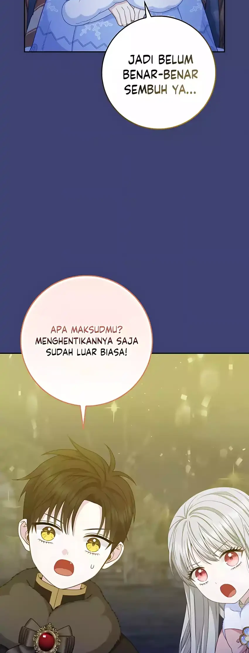 The Snow Leopard Baby of the Black Leopard Family Chapter 58 Gambar 26