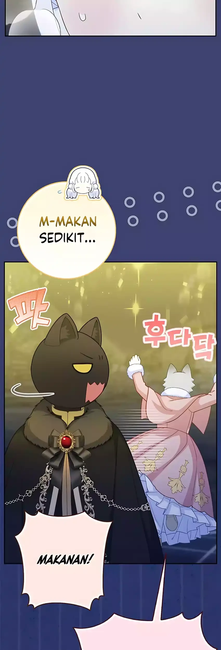 The Snow Leopard Baby of the Black Leopard Family Chapter 58 Gambar 29