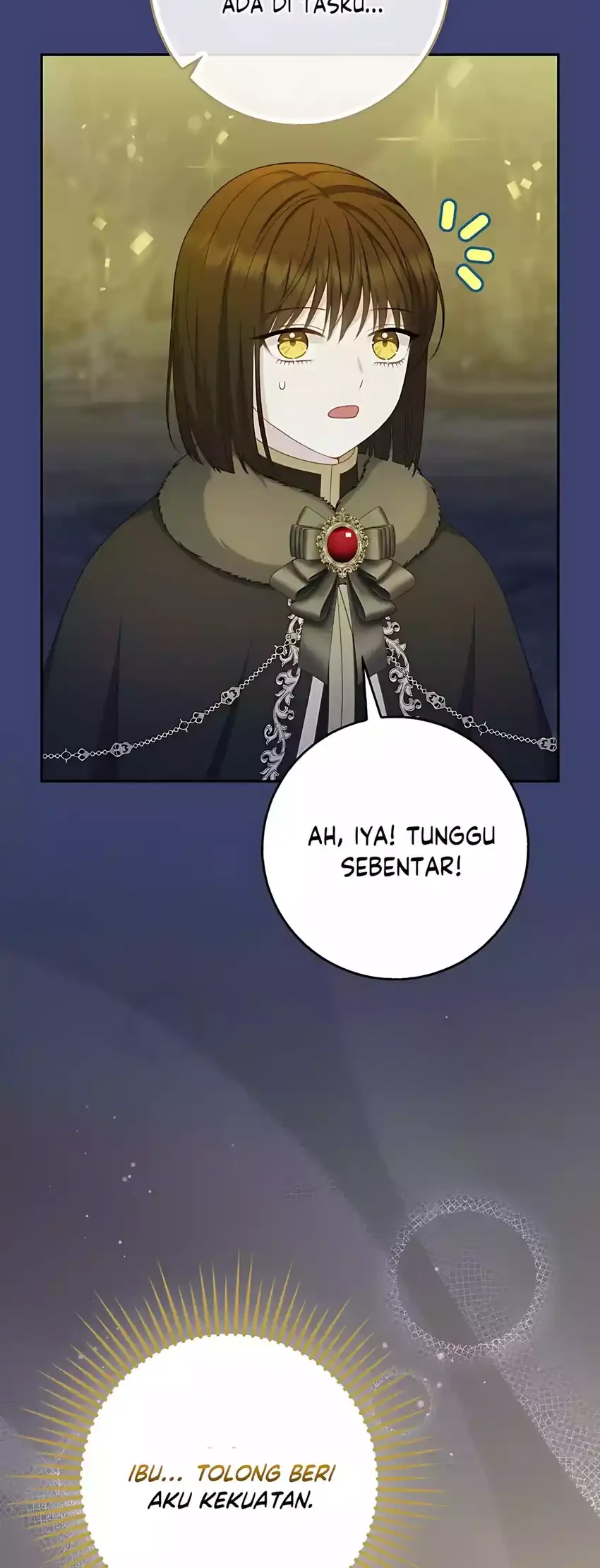 The Snow Leopard Baby of the Black Leopard Family Chapter 58 Gambar 32