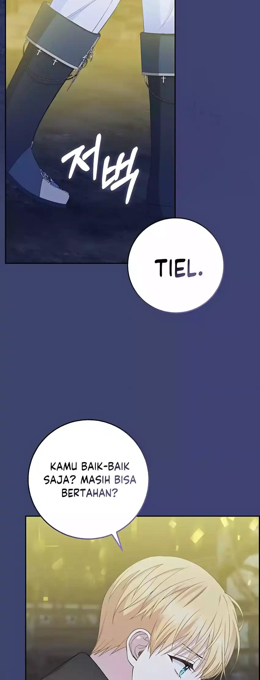 The Snow Leopard Baby of the Black Leopard Family Chapter 58 Gambar 38