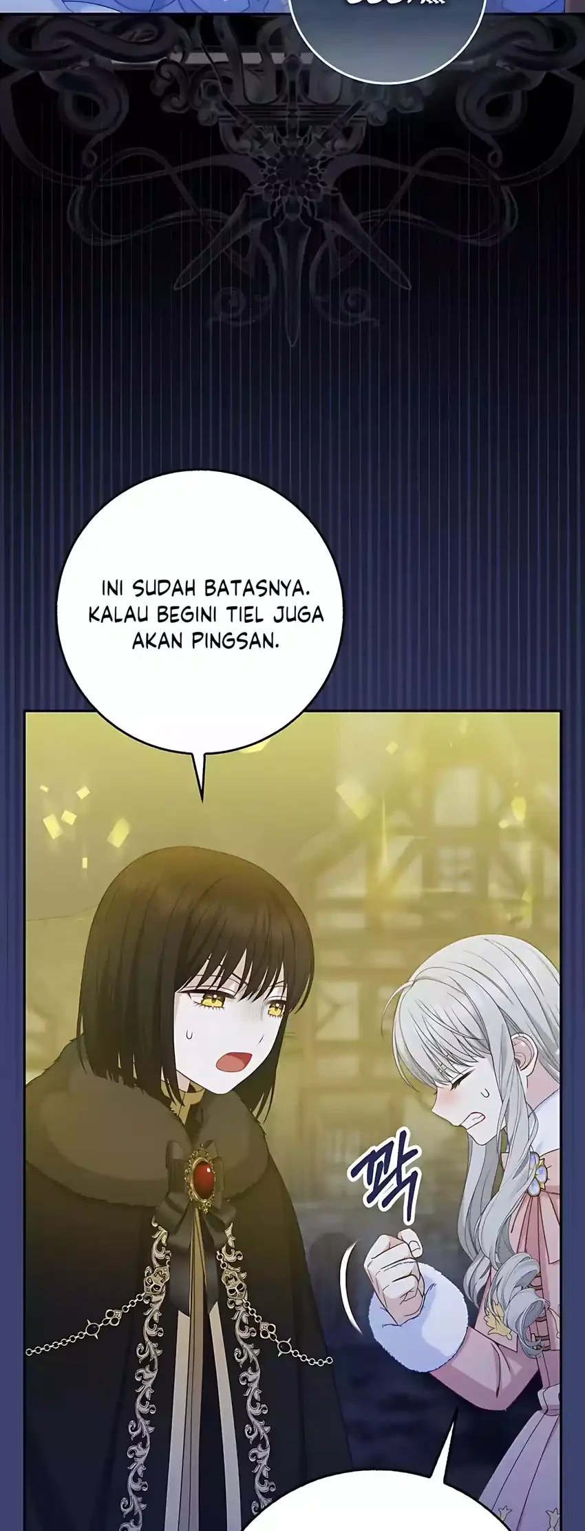 The Snow Leopard Baby of the Black Leopard Family Chapter 58 Gambar 40