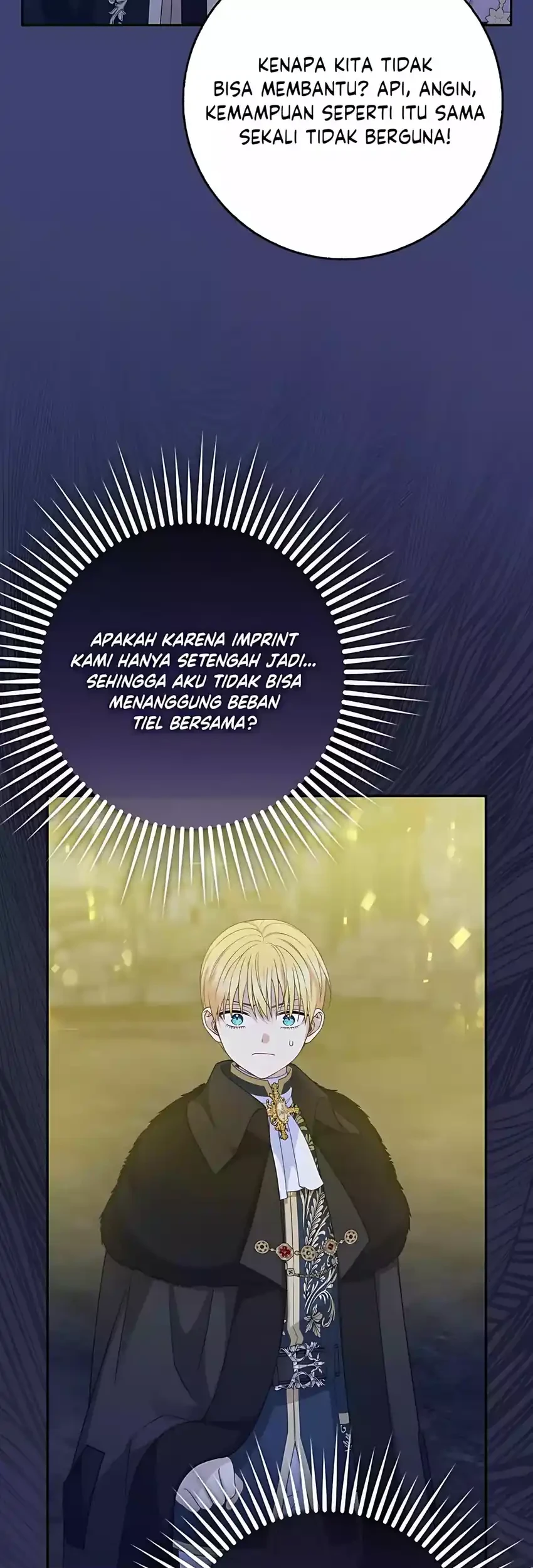 The Snow Leopard Baby of the Black Leopard Family Chapter 58 Gambar 41