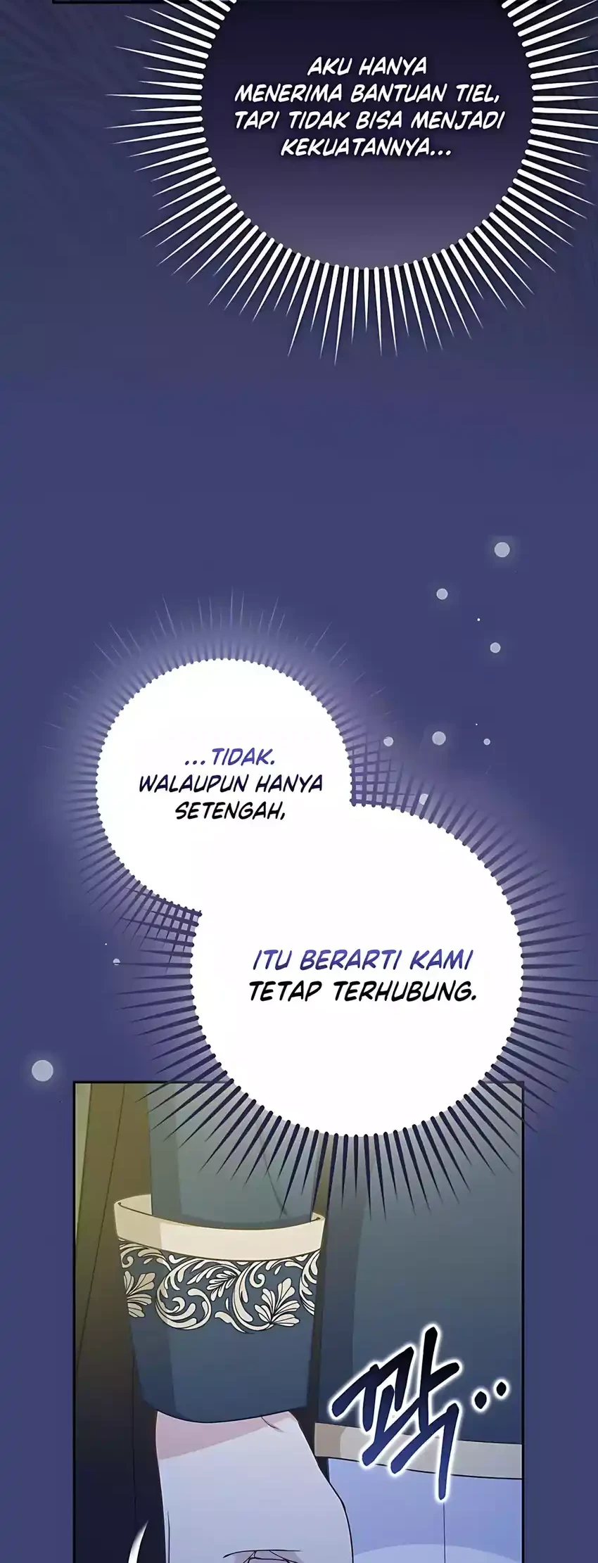 The Snow Leopard Baby of the Black Leopard Family Chapter 58 Gambar 42