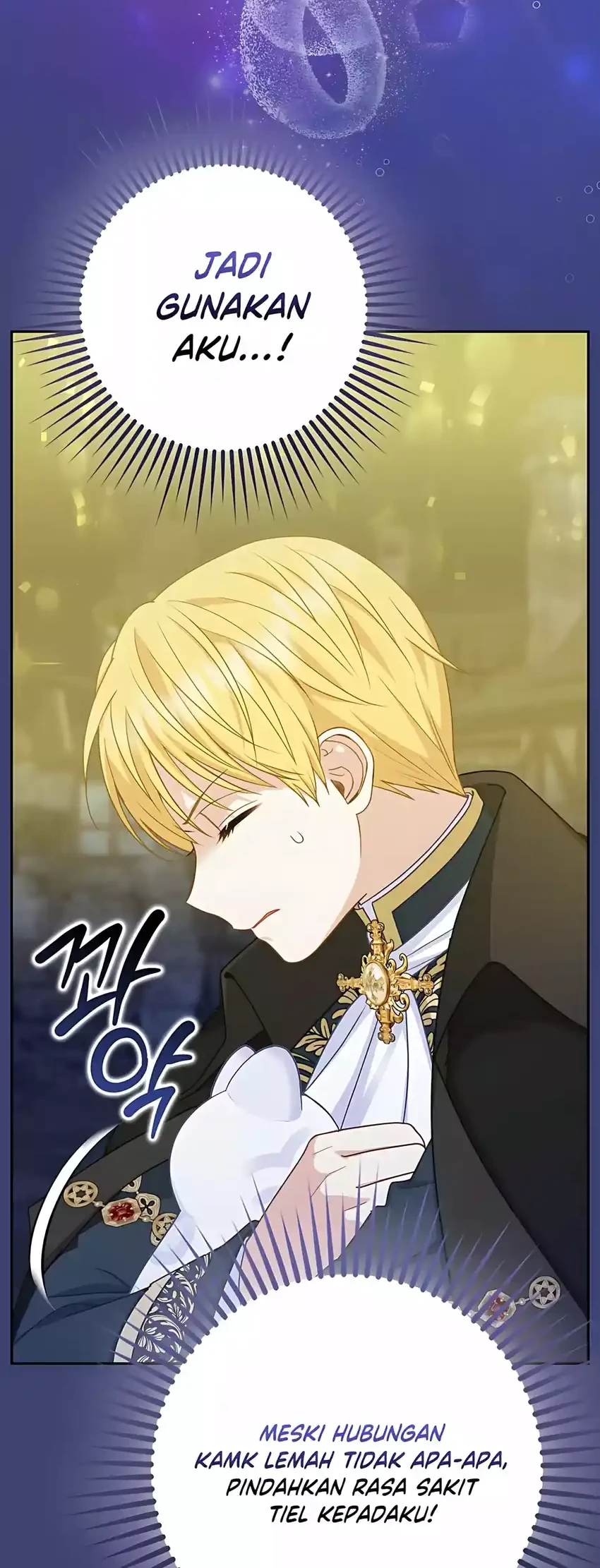 The Snow Leopard Baby of the Black Leopard Family Chapter 58 Gambar 50