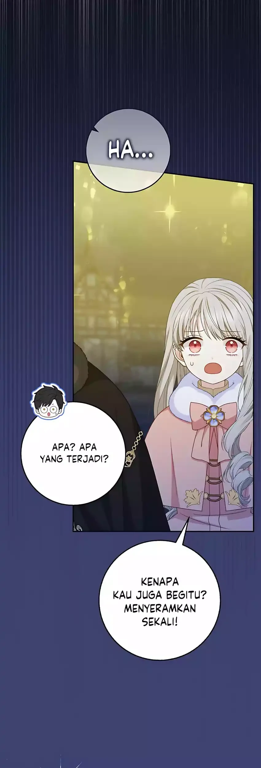 The Snow Leopard Baby of the Black Leopard Family Chapter 58 Gambar 53