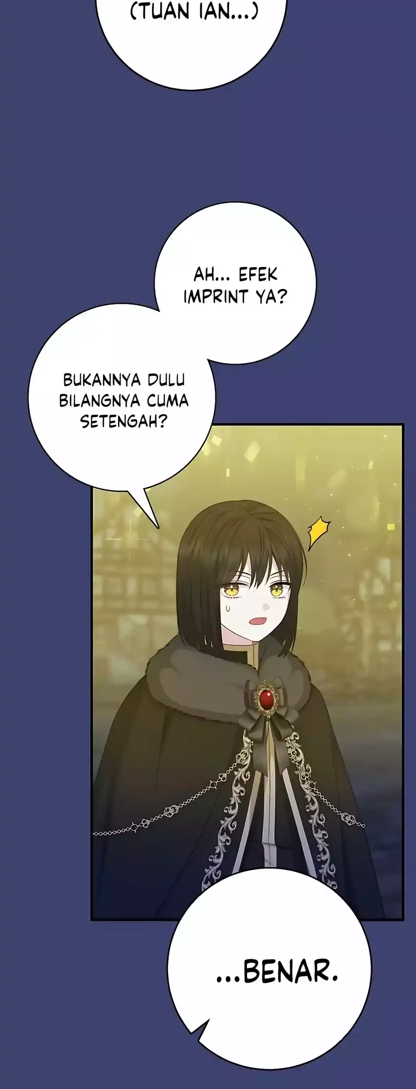 The Snow Leopard Baby of the Black Leopard Family Chapter 58 Gambar 56