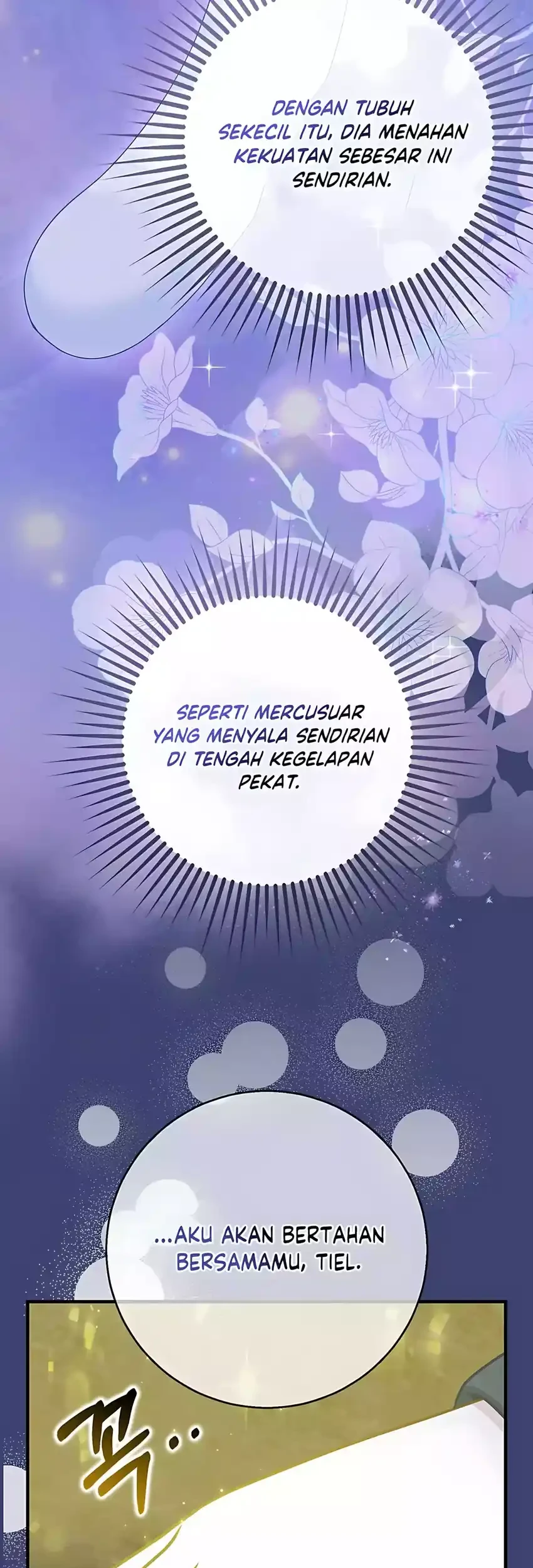 The Snow Leopard Baby of the Black Leopard Family Chapter 58 Gambar 59