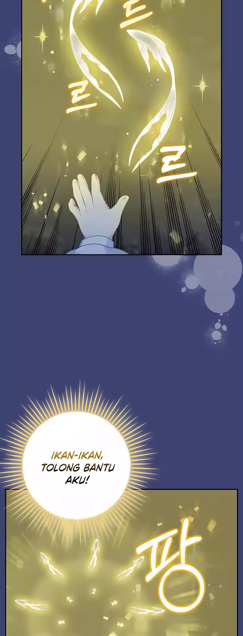 The Snow Leopard Baby of the Black Leopard Family Chapter 58 Gambar 8