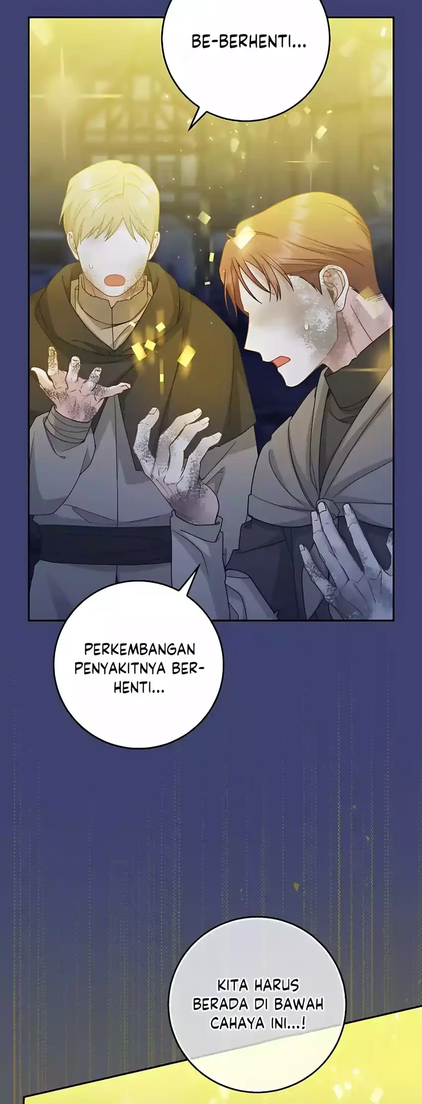 The Snow Leopard Baby of the Black Leopard Family Chapter 58 Gambar 12