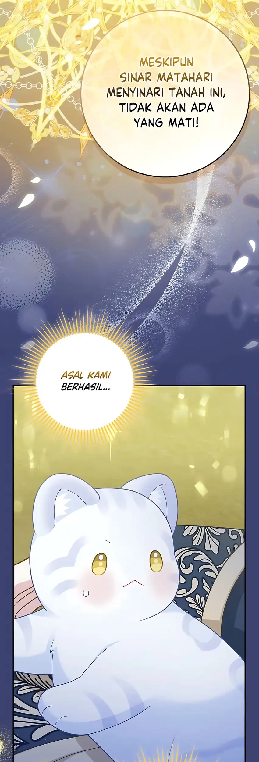 The Snow Leopard Baby of the Black Leopard Family Chapter 59 Gambar 19