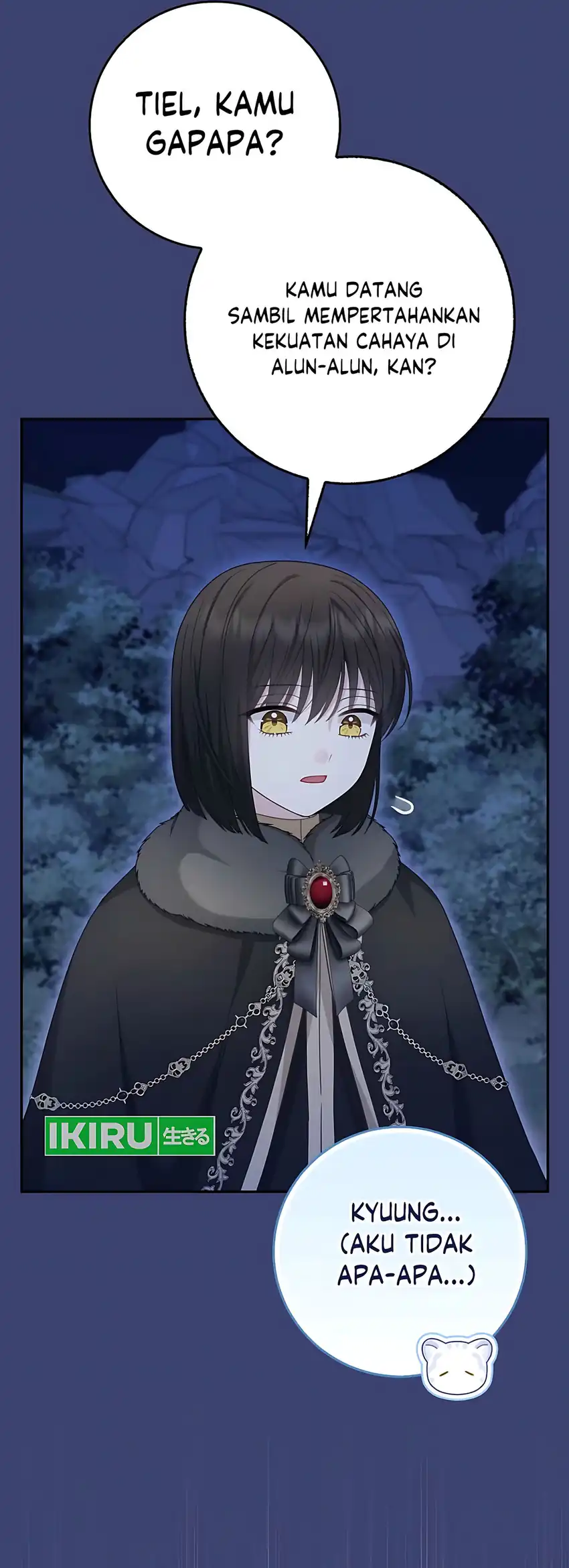 The Snow Leopard Baby of the Black Leopard Family Chapter 59 Gambar 41