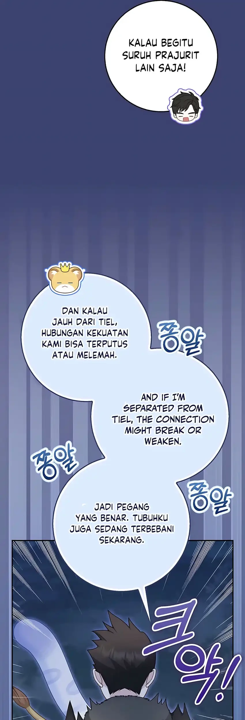 The Snow Leopard Baby of the Black Leopard Family Chapter 59 Gambar 46